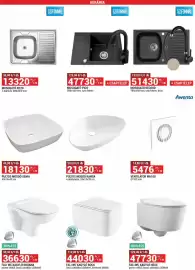 Merkury Market akciós újság Oldal 34: Mosogató Pico €47.730,00, Szifonnal mosogató record €51.430,00
