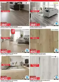 Merkury Market akciós újság Oldal 6: Master Floor Tölgy Atacama €3.881,00, Parquet Mercado laminált padlóburkolat €3.881,00