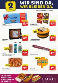 2Brüder Prospekt Seite 1: Tchibo Feine Milde Vorteilspack €12,99, Mettenden €6,99