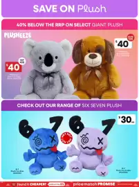 Toymate catalogue Page 22: Plusheeze Max the Giant Pup €40,00
