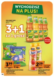 Groszek gazetka | Supermarket Strona 22: Napój Jogurtowy Jovi Duet €2,29, Chrupeczki kukurydziane Bobovita BIO €3,99