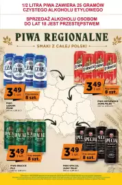Groszek gazetka | Sprawdz co wiecej Strona 8: Królewskie Jasne Pełne €2,49, Pivo Lezajsk Pelne €2,49