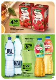 ABC gazetka | Market Strona 29: Woda gazowana Nałęczowianka mocniejszy gaz €1,99, Napój Hortex jabłko brzoskwinia €3,78