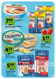 ABC gazetka | Minimarket Strona 15: Ser mascarpone Piątnica €7,99, Jogurt do picia Gratka o smaku truskawkowo-bananowym €1,89