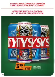 ABC gazetka | Minimarket Strona 20: Piwo bezalkoholowe Tyskie €3,59