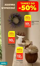 Dealz gazetka tydzień 40 Strona 10: TANIEJ DO JESIENNA WYPRZEDAŻ -50% dealz 33% taniej! 10, Grzybki dekoracyjne wys. 17 cm