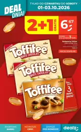 Dealz gazetka tydzień 40 Strona 2: Toffifee White Chocolate €10,00