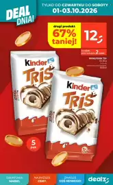 Dealz gazetka tydzień 40 Strona 6: Kinder TRIS €12,50
