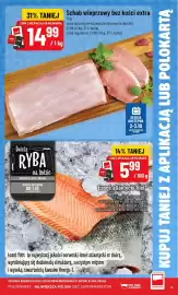 Polomarket gazetka tydzień 40 Strona 11: Schab wieprzowy bez kości extra €14,99, Łosoś atlantycki filet €5,99