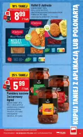 Polomarket gazetka tydzień 40 Strona 13: Kotlet drobiowy z marchewką z groszkiem i puree ziemniaczanym U Jędrusia €8,99