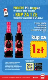 Polomarket gazetka tydzień 40 Strona 3: Syrop o smaku wiśniowym Zaczarowany Ogród €1,00