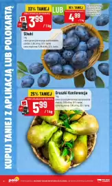Polomarket gazetka tydzień 40 Strona 8: Śliwki €3,99, Gruszki Konferencja €5,99