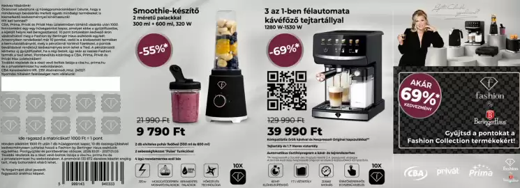 Príma akciós újság Oldal 1