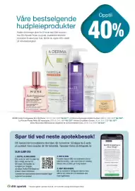 Ditt Apotek kundeavis Side 6: Nuxe Huile Prodigieuse Dry Oil Floral €321,50, A-Derma Exomega Control Lotion €194,50