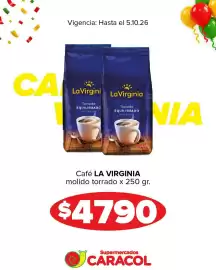 Catálogo Supermercados Caracol semana 40 Página 7: La virginia café molido €4.790,00