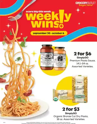 Grocery Outlet weekly ad (valid until 6-10)