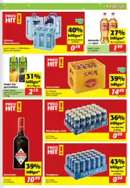 Nah&Frisch Flugblatt woche 41 Seite 7: Wieselburger Gold €0,89, Almdudler €1,99