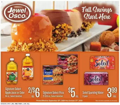Jewel-Osco weekly ad (valid until 27-10)