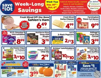 Save a Lot weekly ad week 40 Page 1