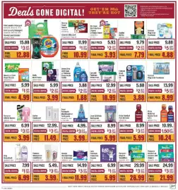 Lowes Foods weekly ad week 40 Page 11: Tide Laundry Detergent €12,88, Bounty Paper Towels €10,99