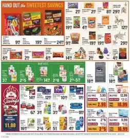 Lowes Foods weekly ad week 40 Page 12: Peeps Marshmallow Pumpkins €1,79, Quilted Northern Bath Tissue €12,99