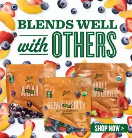 Lowes Foods weekly ad week 40 Page 6: BLENDS WELL with OTHERS NO ADDED SUGAR Lowes FROZEN AÇAI ORGANIC NEW NET OPEN AT NOTCH