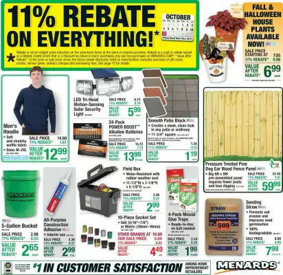 Menards weekly ad
