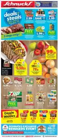 Schnucks weekly ad week 41 Page 1: Ruffles Potato Chips €3,49, Schnucks Sliced Natural Cheese €1,69