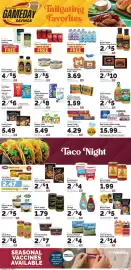 Harris Teeter weekly ad week 40 Page 10: Farmers Market Shredded Lettuce €4,00, Old El Paso Taco Dinner Kits €2,47