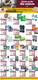Harris Teeter weekly ad week 40 Page 12: Gillette Venus Razors €6,00, Bounce Dryer Sheets €7,99