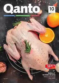 Qanto leták Strana 1: Qanto 10 CHLAZENÉ & MRAŽENÉ ČERSTVÉ OVOCE & ZELENINA MASO & UZENINY 2026 NAKUPTE JEDNODUSE * cena s