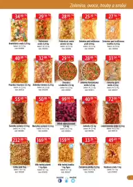 Qanto leták Strana 7: Zelenina čínská €32,00, Žampiony plátky €37,18