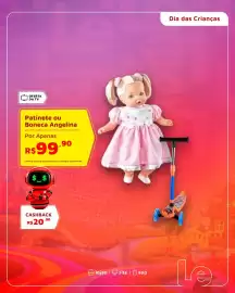 Encarte Le Biscuit semana 40 Página 1: Patinete ou Boneca Angelina €99,90
