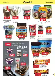 Qanto leták Strana 101: Nugeta arašídová €106,99, Nutella breadstick €26,77