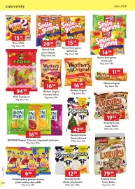 Qanto leták Strana 120: Bon pari original, citrus mix, superkyselé, lesní směs €16,95, Werther's Original €16,59