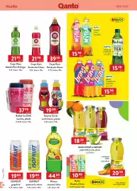 Qanto leták Strana 68: Isofruit pomeranč a citron €19,80, Surprise Drinks multivitamín, jahoda €19,00