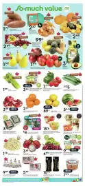 Sobeys flyer week 40 Page 6: Goodleaf microgreens €4,00, Compliments Organic Whole Cremi or White Mushrooms €3,44