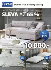 JYSK leták Strana 1: Nabídka platí od 30. 9. do 25. 10. 2026 nebo do vyprodání zásob v uvedeném období. JYSK.CZ JYSK
