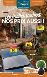 Catalogue Shopix page 1: Spécial chauffage à combustion Préparer le jardin À retrouver en page 8. Shopix Simplifiez-vous la