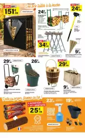 Catalogue Shopix page 2: Range bûches extensible €24,99, Abri bûches extérieur avec housse €151,99