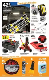 Catalogue Shopix page 6: Pompe extracteur de fluide €11,99, EURO VANADIUM Lampe de travail LED extensible magnétique €42,99