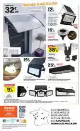 Catalogue Shopix page 8: Spot solaire à detecteur de mouvement €19,99, Projecteur solaire double €38,99