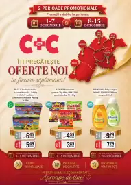 Catalog CBA Pagină 1: 2 PERIOADE PROMOŢIONALE Promoții valabile în perioada: 1-7 ŞI OCTOMBRIE 8-15 OCTOMBRIE CBA C÷C ÎŢI
