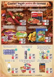 Catalog CBA Pagină 2: 2 Gusturi bogate pentru zile răcoroase Bunătăți alese pentru mesele de toamnă -< KMOTR salam „Kárpát