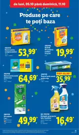 Catalog Lidl săptămâna 41 Pagină 31: Swiffer kit curățare €49,99, Mr. Proper Detergent spray pentru baie / bucătărie €16,49