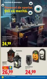 Catalog Lidl săptămâna 41 Pagină 50: Lidl Lampă LED Halloween €26,99, Sonerie Halloween €24,99