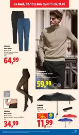 Catalog Lidl săptămâna 41 Pagină 59: Esmara umbrelă €11,99, Esmara Dres termic €34,99