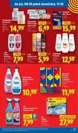 Catalog Lidl săptămâna 41 Pagină 81: Aquafresh pastă de dinți pentru copii €6,49, Cien balsam pentru păr €7,99