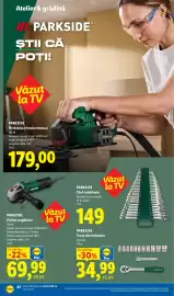 Catalog Lidl săptămâna 41 Pagină 82: Parkside fierăstrău circular manual €179,00, Parkside polizor unghiular €69,99
