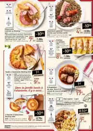 Catalogue Thiriet page 3: Saucisse et poitrine fumées aux lentilles vertes €4,95, Endives au jambon €8,95